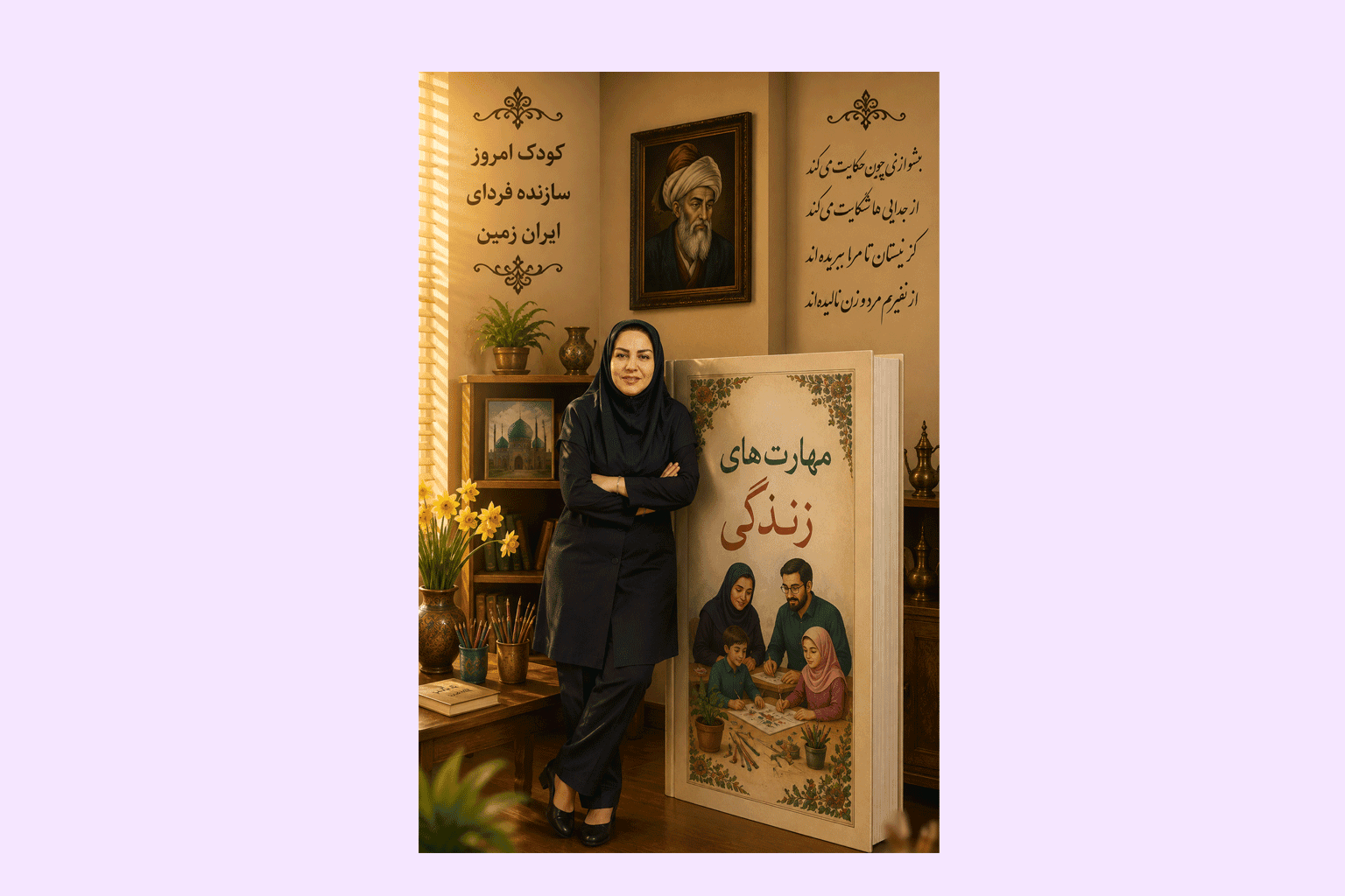 سرکار خانم انسیه رضائی-خلاقیت و مهارت