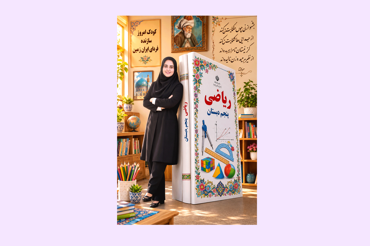 سرکار خانم معصومه صابری- پایه پنجم